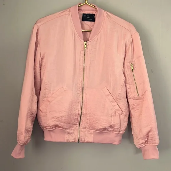 Love Tree | Pink Bomber Jacket - Picture 3 of 9